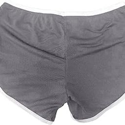 Female Fitness Shorts Workout Summer Activewear Hot Pants Short XL Gray-image-38
