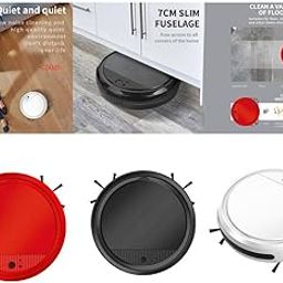 CALANDIS 3.7V Smart Robot Vacuum Cleaner Sweeping Robot Machine for Pet Hair Black | Home & Garden | Household Supplies & Cleaning | Vacuum Cleaners-22