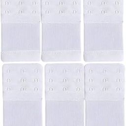 Women's Bra Extender 3 Hook Bra Extension Strap Soft and Comfortable 5 Pcs white-10