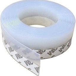 VARNH 3M Door Draft Stopper Tape – Heavy Duty Adhesive Rubber Seal (3M x 45mm) for Noise Reduction, Weather & Insect Protection-1 Pc (Transparent)-image-29