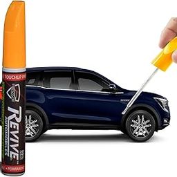 Mahindra XUV700 colors Revive touchup paint pen, factory Quality & matched 2K paint (Midnight Black (mm9517))-picture-25