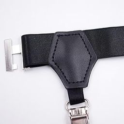 The Style Sutra 1Pair Men's Non-Slip Sock Garters Belt Suspender with Double Clips Costumes|Collectibles|Collectibles|1 Pair of Sock Garter-picture-1