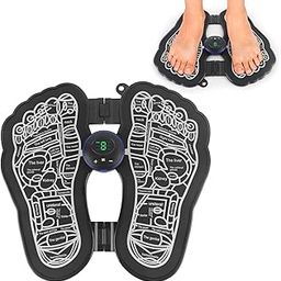 Suicune Bioelectric Acupoints Massager Mat,EMS Foot Massager,Portable Foot Stimulator Massager Pads,Folding Electric Foot Massage Machine with 6 Modes and 9 Intensities for Home, Office,and Travel-image-35