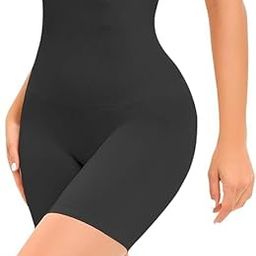 Tummy Tucker Women's high Waist Anti Rolling Strips Shapewear Comfortable Slimming Panties Underwear Body Compression Shorts-image-15