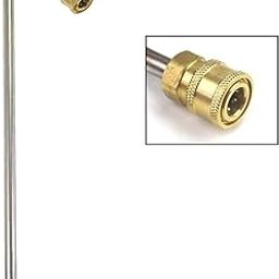 NE Extension rod Pressure Washer Spray Wand/Extension 120 Degree Bend Rod, 16", 5000 PSI with QC Adapter car washing ss 304-image-71