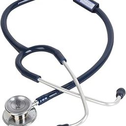 BPL Medical Technologies ST-03 Brass Dual Adult Chest Piece Stethoscope|High Acoustic Level, Versatile Chestpiece for Adult & Pediatric Use|Medical Instrument for Auscultation - Blue-16