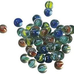 DSOM Marbles│Glass Playing Balls│Kanche│Goli│Traditional Indian Game│Aquarium Fillers│Pack of 100-23
