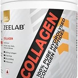 Zeelab Collagen 250g, 50 Servings | 100% Pure Hydrolysed Collagen Peptides | Collagen Powder for Healthy Skin, Hair, Teeth, Nails & Joints | Best Collagen Supplements for Men & Women-image-58