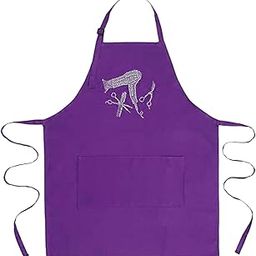 Bnf® Hairstylist Apron Adjustable Barber Clothes for Barber Shop Cooking Painting Purple | Salon & Spa Equipment-picture-37
