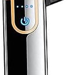 DRUMSTONE (𝟏+𝟏-𝐘𝐄𝐀𝐑 (Extended) 𝐖𝐀𝐑𝐑𝐀𝐍𝐓𝐘) Smart Finger Touch Sensor USB Rechargeable Windproof Flameless Lighter – Ultra Slim, Stylish Metal Lighter for Smokers, Compact & Convenient-10