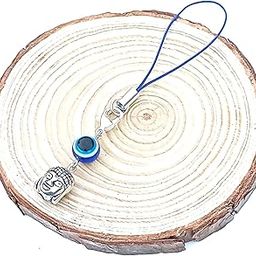 Buddha Evil Eye Mobile Phone Pendant, Decorative Charms for Mobile Telephones, Suitable for Keychain Mobile Phone Car Key Bag Backpack Wallet Decoration USB Charm-30
