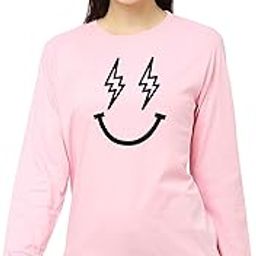 Women's Sweatshirt T-Shirt | Regular Fit, Round Neck, Breathable Fabric | Trendy Streetwear, Bio-Washed Pullover | Ribbed Sleeves, Soft Cotton-image-41