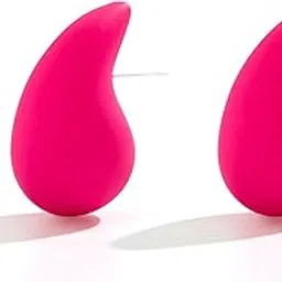 Teardrop Earrings for Women Chunky Drop Earings Statement Stud Earring Tear Drop Earrings Jewelry for Women Trendy-image-1