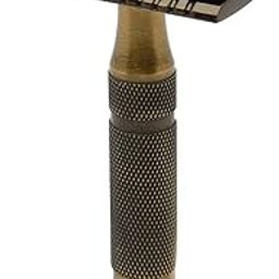 Pearl Shaving Premium Reusable Double Edge Safety Razor - Precision Shaving, Eco-Friendly, Gentle on Skin, Antique Brass Finish, Men's Shaving Kit | Mother's day Gift option-16