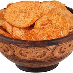 GO KITCHEN House Homemade Rajasthani Famous Aalu Papdi Aalu Chips Spicy Tangy Blended with Red Chilli Spices (400 Gram)-image-75