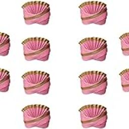 Pagdi/Turban for Barati & Gharati (Host) to Celebrate Wedding/Any Other Function II for Men & Women (Free Size) II Pack of 20 II-image-48