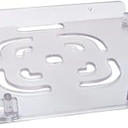 Bath Queen Acrylic Unbreakable TV Setup Box Stand, WiFi Router, Telephone Stand | Wall Mounted, Wall Stand-22