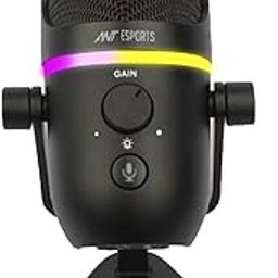 Ant Esports Wente 250 USB Microphone, Plug and Play Gaming Mic for PC, Mac, PS4/5, Podcast Microphone with RGB, Mute, Monitor, Noise Reduction, Volume Gain, Great for Recording, Streaming-20