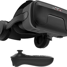Irusu Play VR Ultra 3D VR Headset-Virtual Reality Headset with HD Lens,Controller,Stereo Headphones 3.5mm Jack to Type C Connector,Inbuilt Touch Button for Mobile VR Gaming.-10