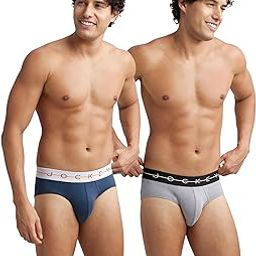 Jockey NY15 Men's Super Combed Cotton Elastane Stretch Solid Brief with Ultrasoft Waistband (Pack of 2)-image-54