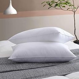 Pillow Soft White Microfiber Pack of 2, Adjustab Sleeping Pillow with |(White, Standard, Set of 2, Microfiber) (Size - 16x24 Inches Or 40x60 cm) S-4-image-52