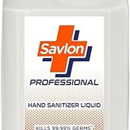 Savlon Professional Hand Sanitizer Liquid Refill Can|66.5% Alcohol based-5 Litre, Natural-image-86