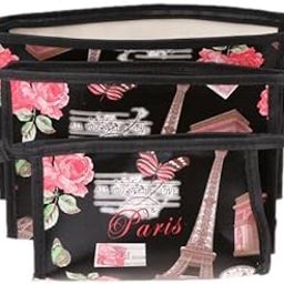Enakshi® 2x3pcs Fashion Cosmetic Toiletry Travel Wash Makeup Bag Holder Pouch Kits Set |Health & Beauty | Makeup | Makeup Bags & Cases-image-53