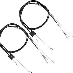 Lawn Mower Throttle Cable & Clutch Cable Compatible with Einhell Compatible with Hecht Lawn Mowers Accessories Control Pull Cable 1515mm & 1320mm Length-image-87