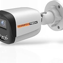 Thrifty Tech 2MP Color Night Vision Wired Camera, Compatible with 2MP and Above DVR, Day/Night Full Color, 1080p Full HD Bullet Outdoor CCTV Surveillance Camera. (1, Bullet 2.4MP HD)-2