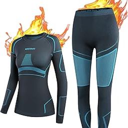 Thermal Underwear for Women Long Johns for Women, Base Layer Women Cold Weather-image-69