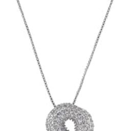 Silver English Alphabet Letter Charm Alphabet Pendant with Cubic Zirconia for Women/Girl/unisex-image-43