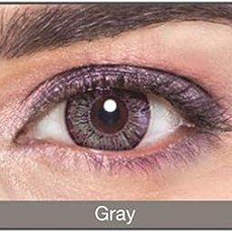 Affaires Color Contact lenses Yearly Disposable Gray Colour,Two Tone (2 Lens Pack) / A-Grey-2Tone(2pcs)-00-image-0