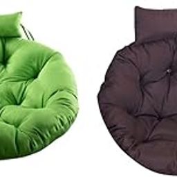 OUTAREA 2 Round Cushion for Sitting Hanging Swing Chair Hammock Cushion Chair Cushion Pillow Microfibre Cushion (Pack of - 2)(Multicolour)-image-80
