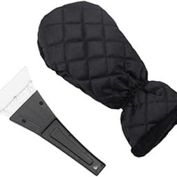 CALANDIS Ice Scraper Mitts Portable Comfortable Ice Scraper with Glove for Winter Black | Ice Scrapers & Snow Brushes | Automotive Care & Detailing-picture-10
