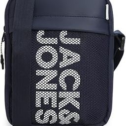 Navy Blue Mesh Detail Sling Bag-image-85