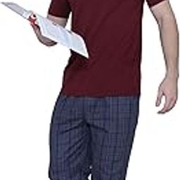 100% Super Combed Cotton Carbon Finish Twill Checks Pajama For Everyday Comfort With Two Side Self Pockets And One Side Zipper.-image-99