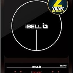iBELL 30YO Induction Cooktop, 2000W, 2 Yr Warranty, BIS Certified, Crystal Glass Top, Auto Shut Off, Overheat Protection (Black)-26