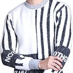 Printed Woolen Sweater for Men – Classic Fit, Premium Fabric | Comfortable & Stylish Winter Clothing-image-5