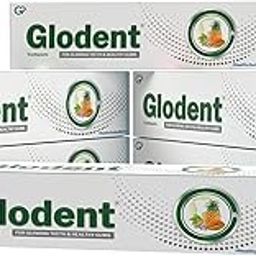 Glodent Teeth Whitening Toothpaste | Plaque Remover | Gum Care | Anticavity Tooth paste | Natural Xylitol Extracts, Neem, Pineapple, Papaya, and Miswak | Vegan-friendly Oral Care (Pack of 6) 70g each-image-41