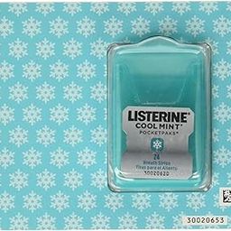 Listerine Cool Mint Mouth Freshener, Kills Bad Breath Germs - 24 Breath Strips-image-35