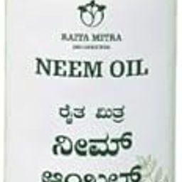 Raita mitra Cold Pressed Neem Oil Concentrate for Plants & Garden - Effective on Plant Insects (100 ml)-image-34