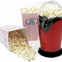 KPS Aluminum Popcorn Machine Automatic Household Stylish Design instant Pop Corn with (Auto Popup Feature) Hot Air Machine 1200 W Oil Free Measuring Cup Snack Maker Removable Lid (PACK OF 1)-picture-24