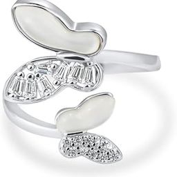 925 Sterling Silver Love Butterfly Ring for Women & Girls | BIS Hallmark Certified Jewelry | Elegant Gift for Birthday, Anniversary & Special Occasions-image-51