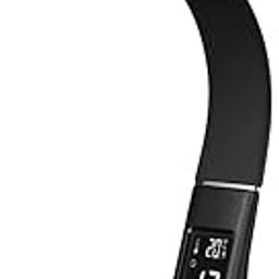PANKTI Business Desk Light - Eye-Caring Table Lamp Office Study Desk Table with Children Eye Protection Switch Calendar Thermometer Time & Alarm Clock, Touch Control USB Touch Switch-13