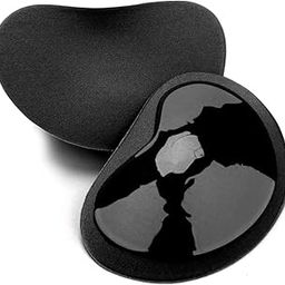 Adhesive Bra Inserts Breathable Push Up Sticky Bra Pads for Women Swimsuits & Bikini | Adhesive Breast Pads Sponge Bra Inserts Sticky Bra Cups. (Black)-picture-26