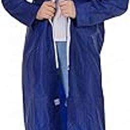 Women's Waterproof PVC Raincoat with Cap & Cover_Pack Of 01(Purple)-picture-26