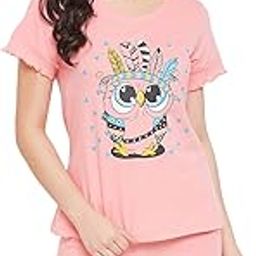 Women's Cotton Printed Top and Shorts Set-image-38