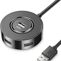 HOC TECHOLOGIES Hoc 4 Port USB Hub 1.2M Cable High Speed Data Transfer-21