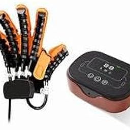 Robotic Hand Rehabilitation Gloves, Flexion & Finger Exerciser Gloves, Hand Strengthener Hand Splint Finger Orthosis Stroke Recovery Equipment for Stroke, Hemiplegia, Hand Dysfunction (Left hand, M)-image-17