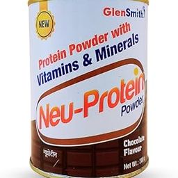 Neu-Protein Chocolate Flavoured Powder with Vitamins and Minerals, Nutritional Supplement for Adults, 200g-image-27